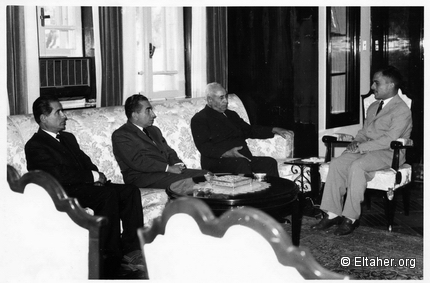 1963 - King Hussein receiving Abdo Helmi 19